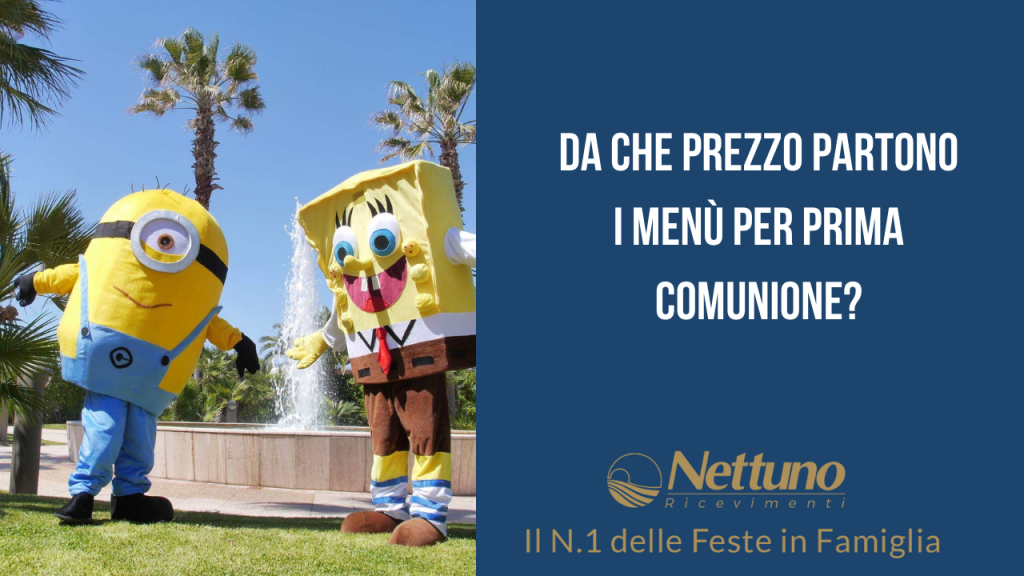 Menù prima Comunione 2021